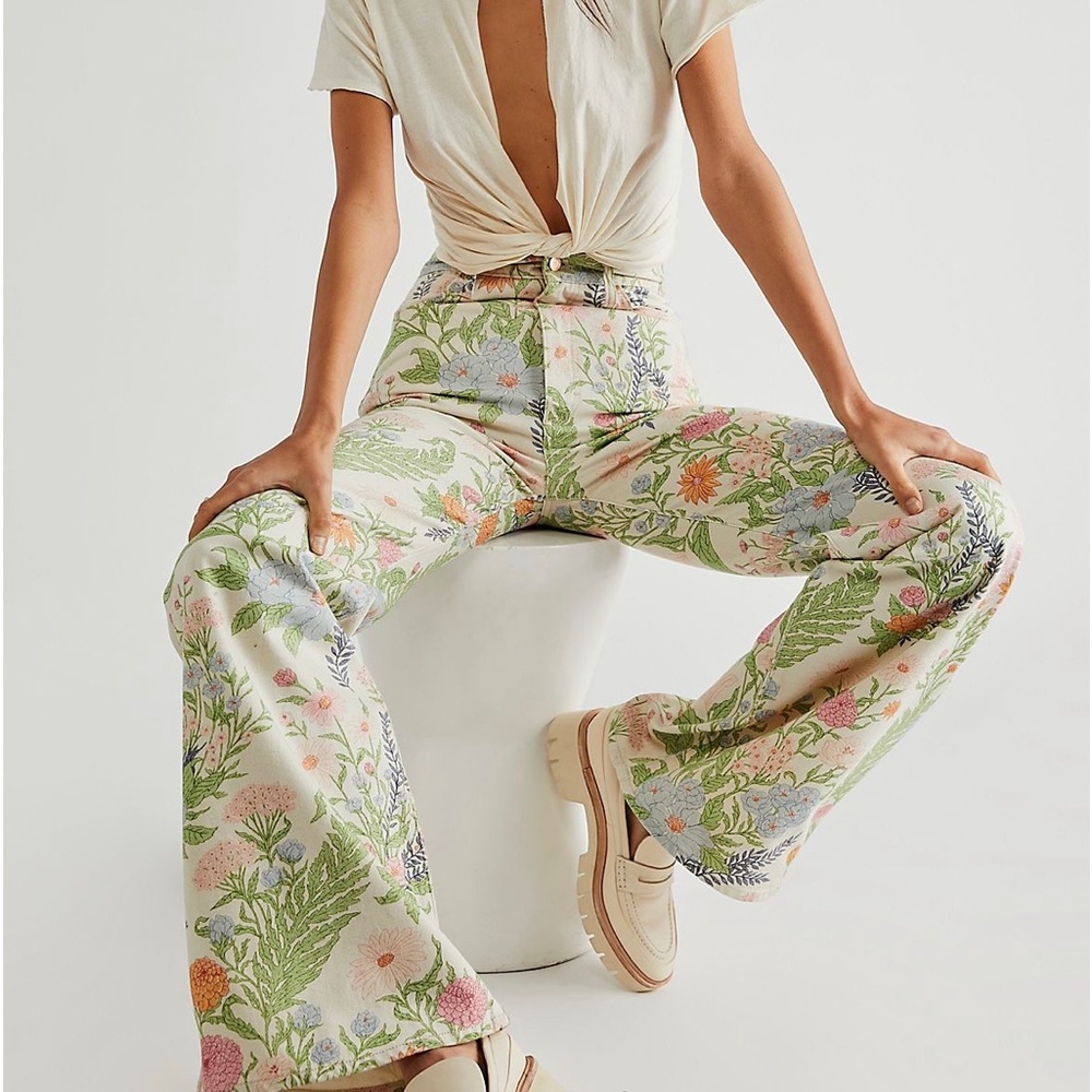 Free People/Wrangler, Wanderer 622 Jeans